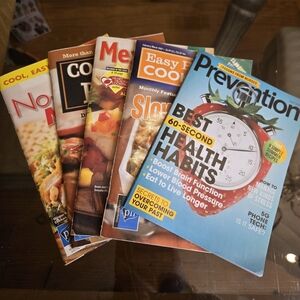 Colorful Home Kitchen Cookbook Collection